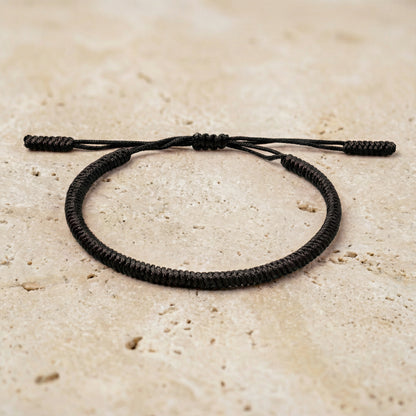 LUCK - Handmade Lucky Buddhist Knot Bracelet 