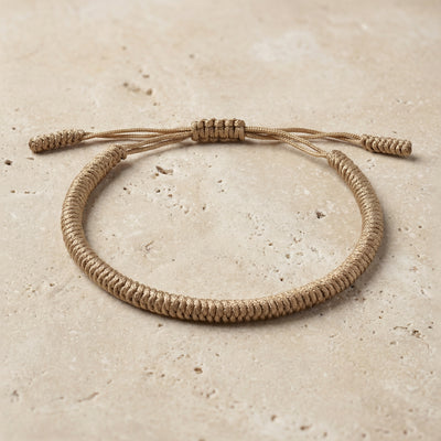 Pulsera Budista de Nudos Hecha a Mano | Protección, Suerte y Energía