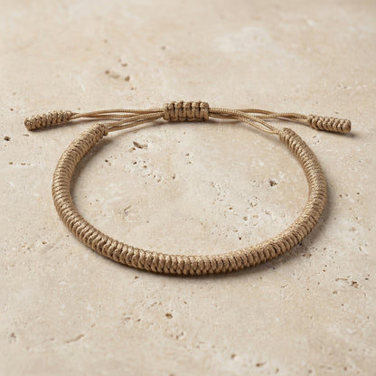 LUCK - Handmade Lucky Buddhist Knot Bracelet 