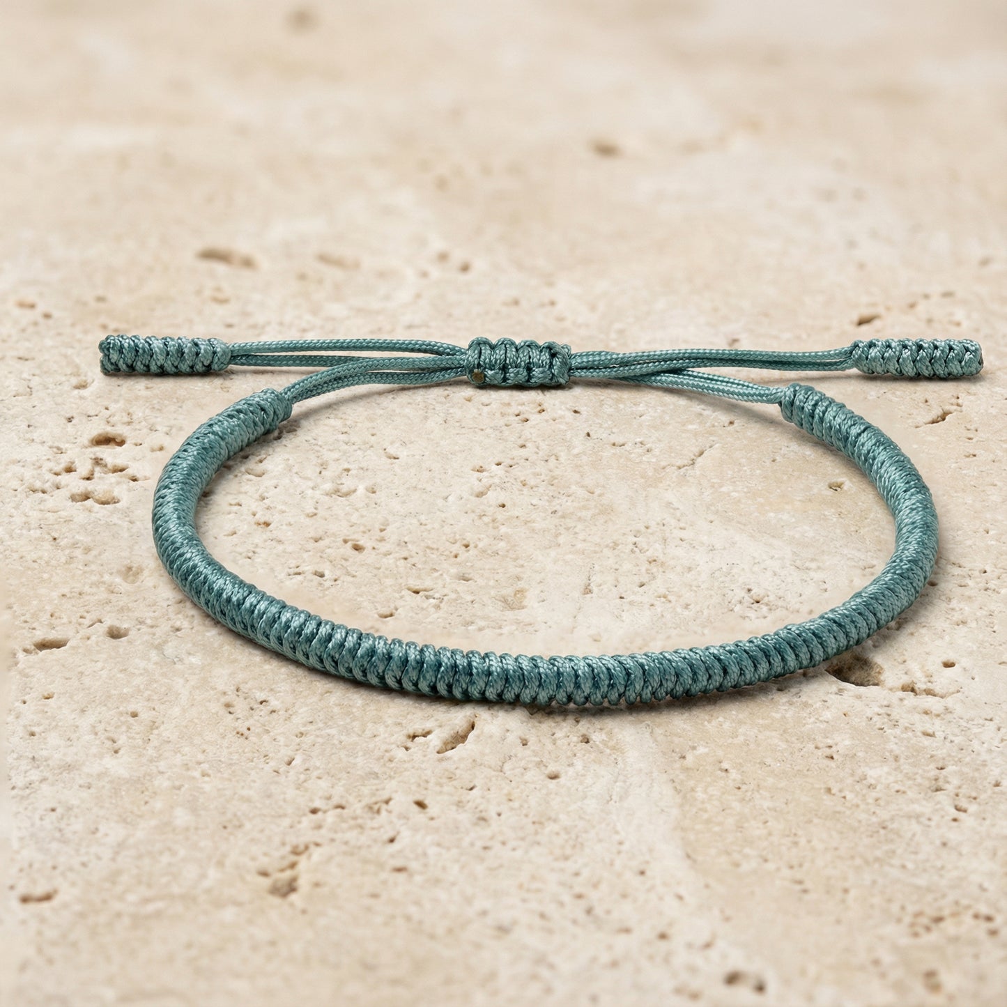 LUCK - Handmade Lucky Buddhist Knot Bracelet 