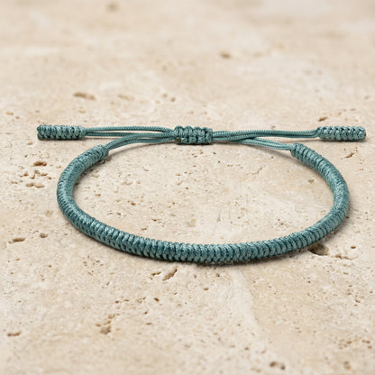 LUCK - Handmade Lucky Buddhist Knot Bracelet 