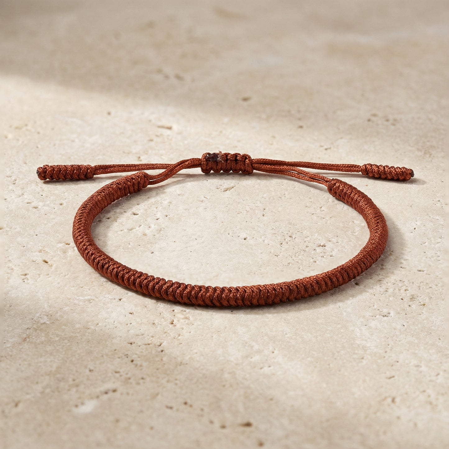 LUCK - Handmade Lucky Buddhist Knot Bracelet 
