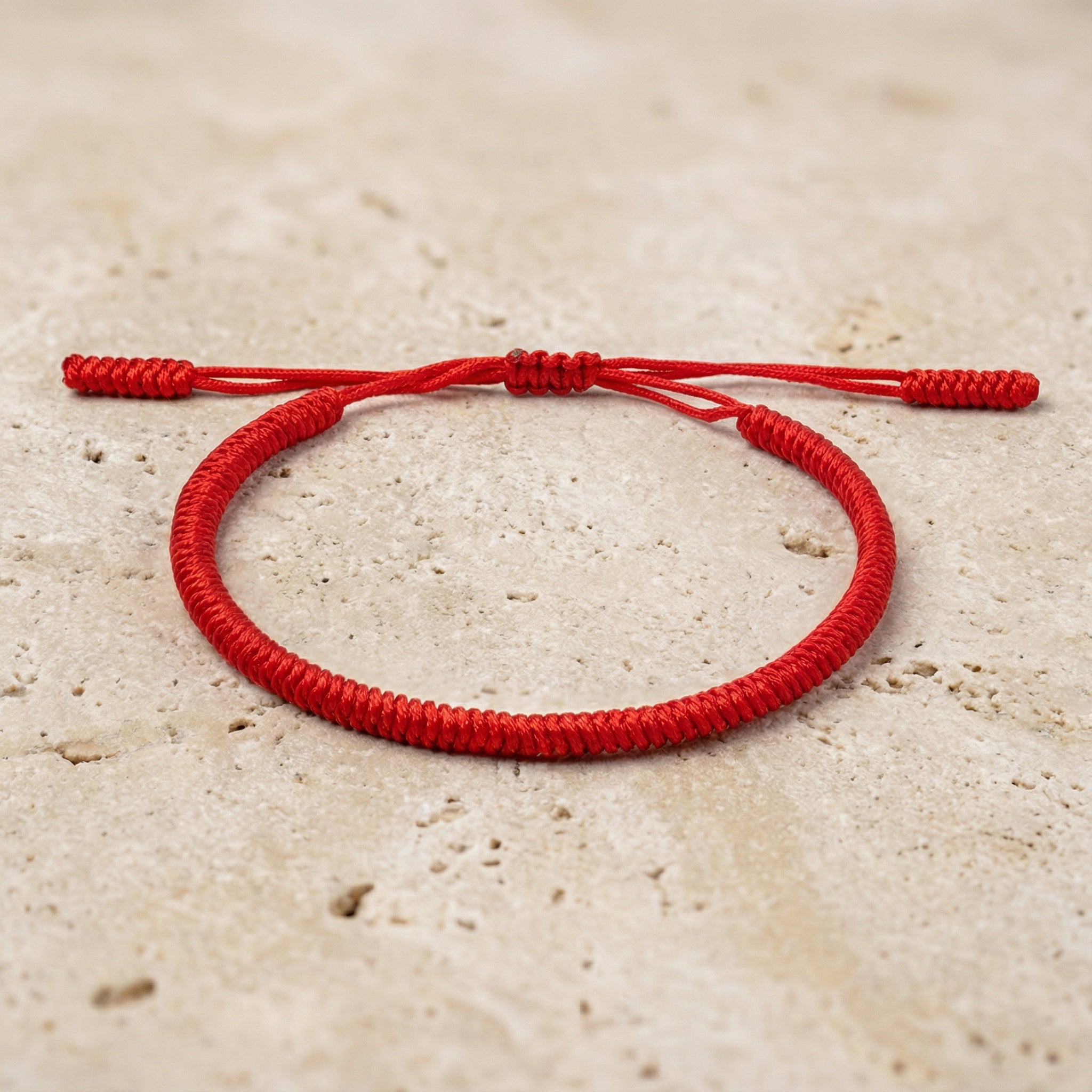 Pulsera Budista de Nudos Hecha a Mano | Protección, Suerte y Energía