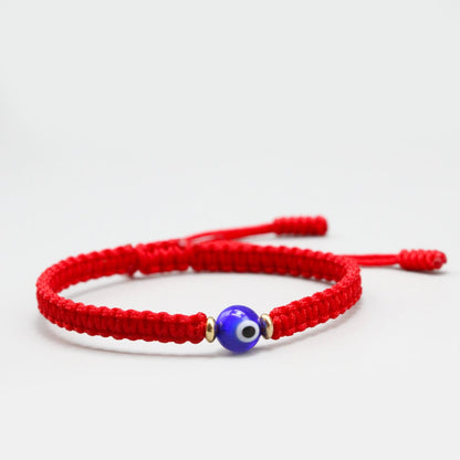 Pulsera Ojo Turco macrame, proteccion.