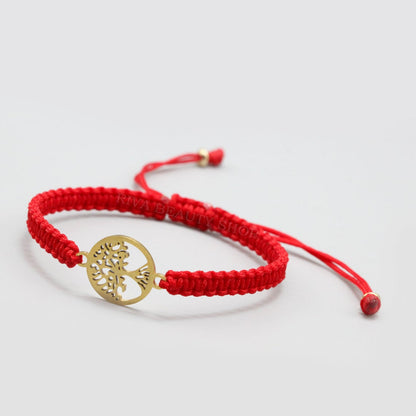 Pulsera Arbol de la Vida, macrame, proteccion.